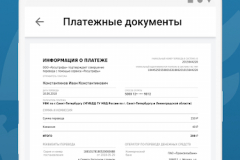 платежные документы