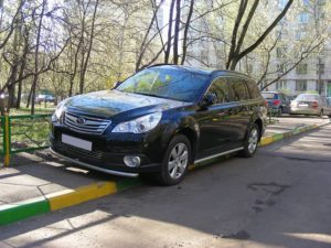 Парковка на тратуаре