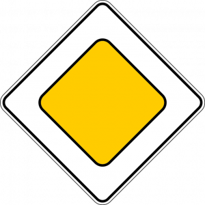 знак 2.1 Главная дорога
