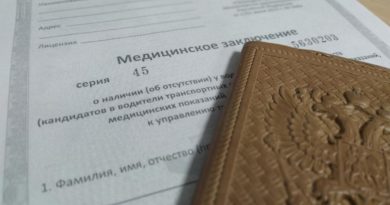 Медсправка для ВУ