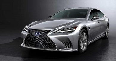 Обновленный Lexus LS 2021 года