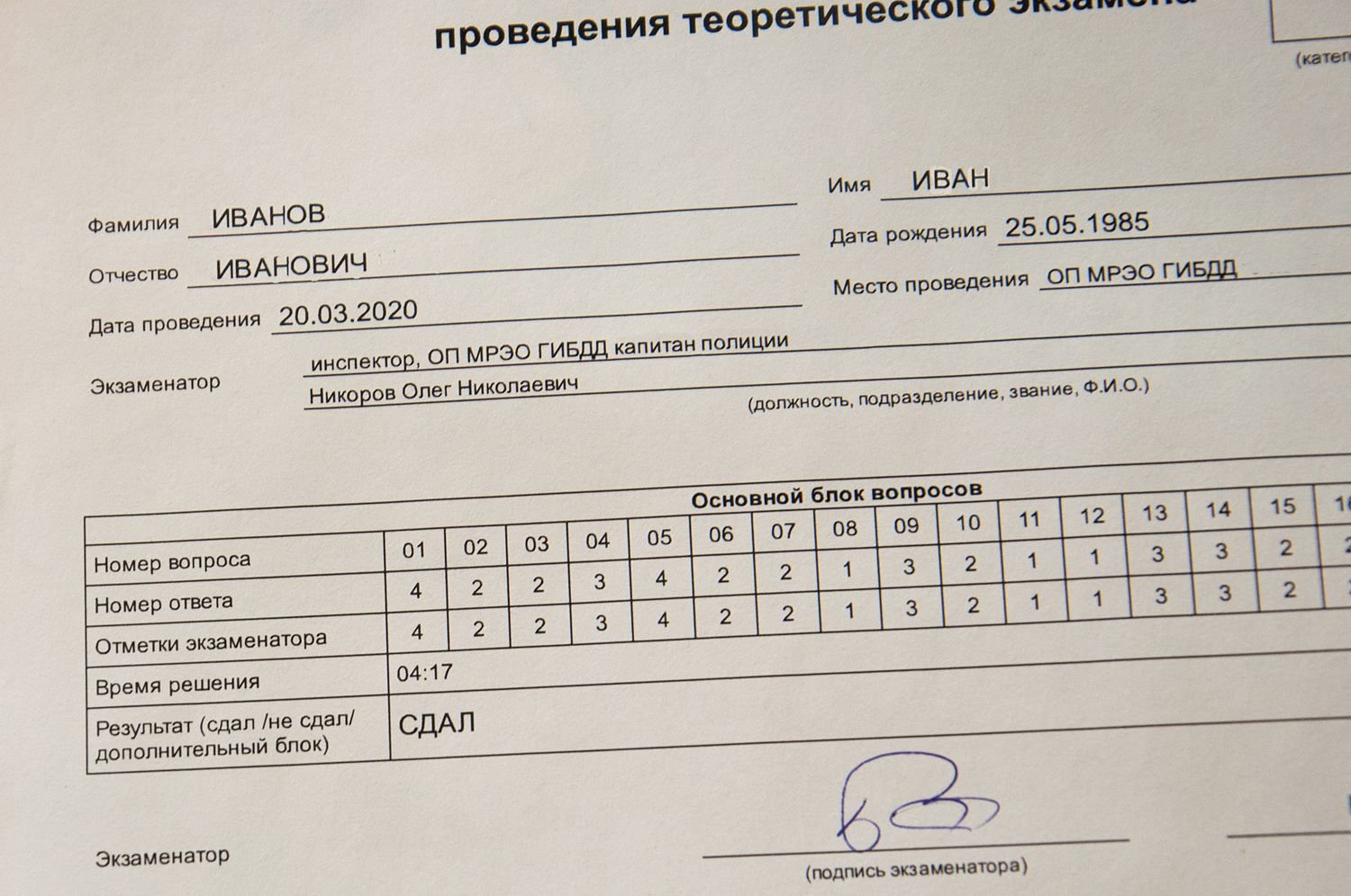 документы категория е